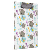 Patroon van katten, kattenkatten, Kittens, vis Klembord (Rechts)