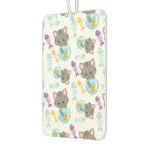 Patroon van katten, kattenkatten, Kittens, vis Luchtverfrisser (Links)