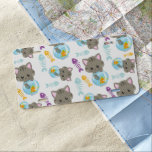 Patroon van katten, kattenkatten, Kittens, vis Nummerplaat<br><div class="desc">Kute,  leuke en schattige patronen met katten,  viskommen en vissen. Moderne en trendy gave,  perfect voor de kattenliefhebber in je leven.</div>