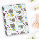 Patroon van katten, kattenkatten, Kittens, vis Planner<br><div class="desc">Kute,  leuke en schattige patronen met katten,  viskommen en vissen. Moderne en trendy gave,  perfect voor de kattenliefhebber in je leven.</div>