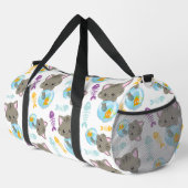 Patroon van katten, kattenkatten, Kittens, vis Plunjezak (Rechterhoek)