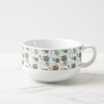 Patroon van katten, kattenkatten, Kittens, vis Soepkom<br><div class="desc">Kute,  leuke en schattige patronen met katten,  viskommen en vissen. Moderne en trendy gave,  perfect voor de kattenliefhebber in je leven.</div>
