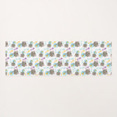 Patroon van katten, kattenkatten, Kittens, vis Yogamat (Achterkant (horizontaal))