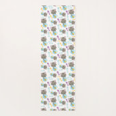 Patroon van katten, kattenkatten, Kittens, vis Yogamat (Achterkant)