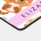 Patroon van katten, schattige katten, Kat, poten,  Bureaumat (Hoek)