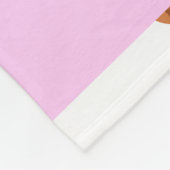 Patroon van katten, schattige katten, Kat, poten,  Fleece Deken (Hoek)