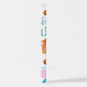 Patroon van katten, schattige katten, Kat, poten,  iPhone Hoesje (Linkerkant)