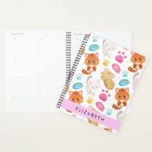 Patroon van katten, schattige katten, Kat, poten, Planner (Display)