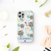 Patroon van katten, schattige katten, kittens, Jou Case-Mate iPhone Case