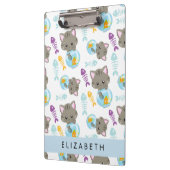 Patroon van katten, schattige katten, kittens, Jou Klembord (Links)