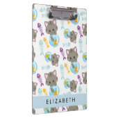 Patroon van katten, schattige katten, kittens, Jou Klembord (Rechts)