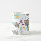 Patroon van katten, schattige katten, kittens, Jou Koffiemok (Center)