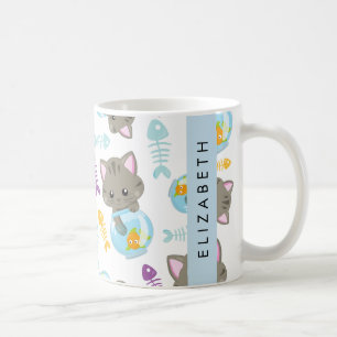 Patroon van katten, schattige katten, kittens, Jou Koffiemok