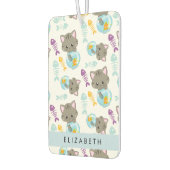 Patroon van katten, schattige katten, kittens, Jou Luchtverfrisser (Links)