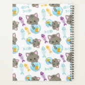 Patroon van katten, schattige katten, kittens, Jou Planner (Achterkant)