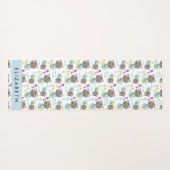 Patroon van katten, schattige katten, kittens, Jou Yogamat (Achterkant (horizontaal))