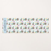 Patroon van katten, schattige katten, kittens, Jou Yogamat (Voorkant (horizontaal))