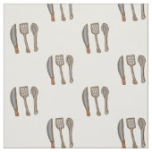 patroon van keukenpotloden stof (Swatch)