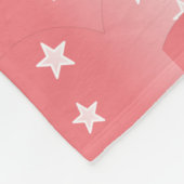patroon van kleine sterren fleece deken (Hoek)