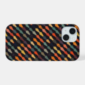 Patroon van kleine Stropdassen iPhone 15 Case (Achterkant horizontaal)