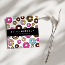 Patroon van kleurrijke donuts, koekjeswinkel, geba