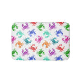 patroon van krabben badmat (Voorkant)