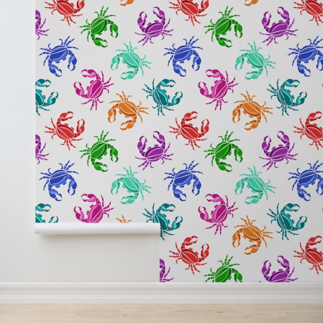 patroon van krabben behang (Applicatie)