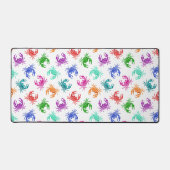 patroon van krabben bureaumat (Voorkant)