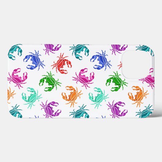 patroon van krabben Case-Mate iPhone case (Achterkant (horizontaal))
