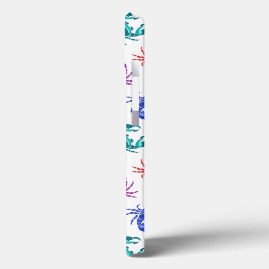 patroon van krabben Case-Mate iPhone case (Achterkant / Links)