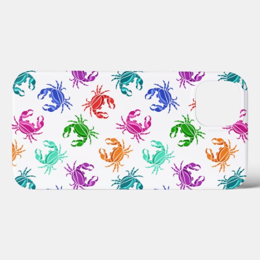 patroon van krabben Case-Mate iPhone case (Achterkant (horizontaal))