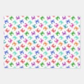 patroon van krabben inpakpapier vel (Voorkant 3)