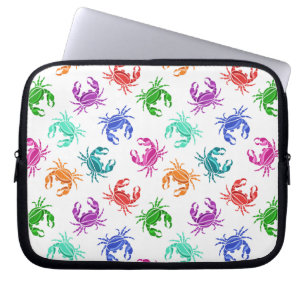 patroon van krabben laptop sleeve