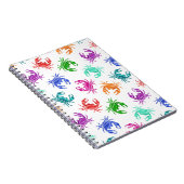 patroon van krabben notitieboek (Rechterzijde)