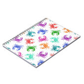 patroon van krabben notitieboek (Linkerzijde)