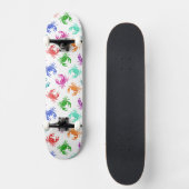 patroon van krabben skateboard (Voorkant)