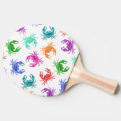 patroon van krabben tafeltennisbatje (Zijkant)