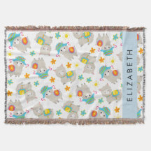 Patroon van lama's, alpaca's, bloemen, Jouw naam