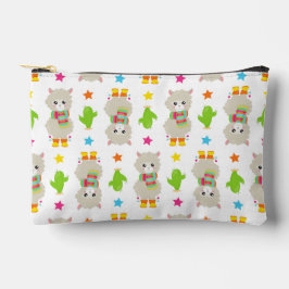 Patroon van lama's, Cute Llamas, Alpacas, Cactus Etui