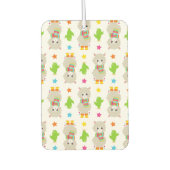 Patroon van lama's, Cute Llamas, Alpacas, Cactus Luchtverfrisser (Voorkant)