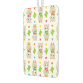 Patroon van lama's, Cute Llamas, Alpacas, Cactus Luchtverfrisser (Links)