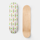 Patroon van lama's, Cute Llamas, Alpacas, Cactus Persoonlijk Skateboard (Voorkant)