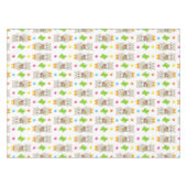 Patroon van lama's, Cute Llamas, Alpacas, Cactus Tafelkleed (Voorkant (Horizontaal))