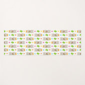 Patroon van lama's, Cute Llamas, Alpacas, Cactus Yogamat (Voorkant (horizontaal))