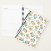 Patroon van lama's, schildlama's, alpaca's, bloeme planner (Display)