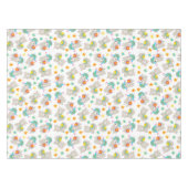 Patroon van lama's, schildlama's, alpaca's, bloeme tafelkleed (Voorkant (Horizontaal))