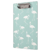 Patroon van lamingos, Flamingo patroon, blauw Klembord (Links)