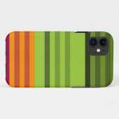 patroon van limoen- en oranje strepen Case-Mate iPhone case (Achterkant (horizontaal))