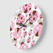 Patroon van luibugs, luidobbels, roze luidobbels grote klok (Hoek)