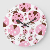 Patroon van luibugs, luidobbels, roze luidobbels grote klok (Voorkant)